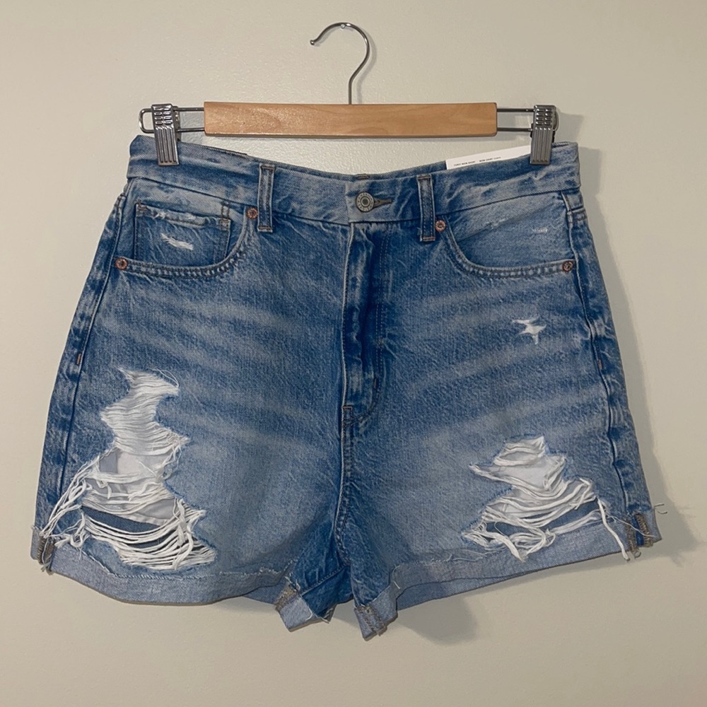 Curvy mom shorts